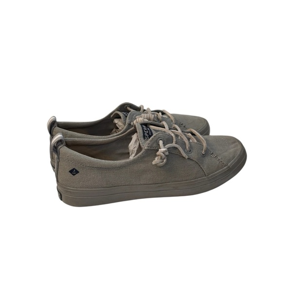 Sperry Grey Canvas Sneakers 🩶 - Picture 7 of 9